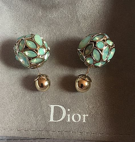 Dior tribal style earrings